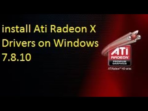windows 10 ati mobility radeon x1600 driver